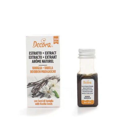 Estratto Naturale di Vaniglia Bourbon 20ml - Decora