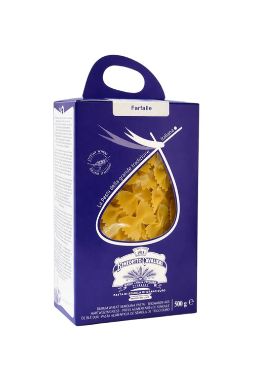 Farfalle Cavalieri 500g | Pasta Artigianale Pugliese Trafilata Bronzo