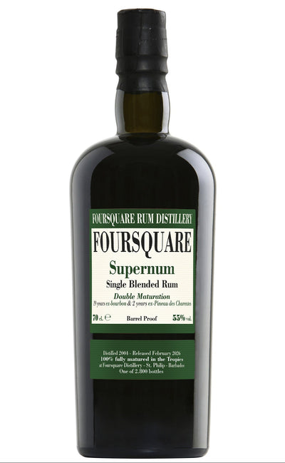Foursquare Supernum Rum 21 Anni 55% | Pedrelli