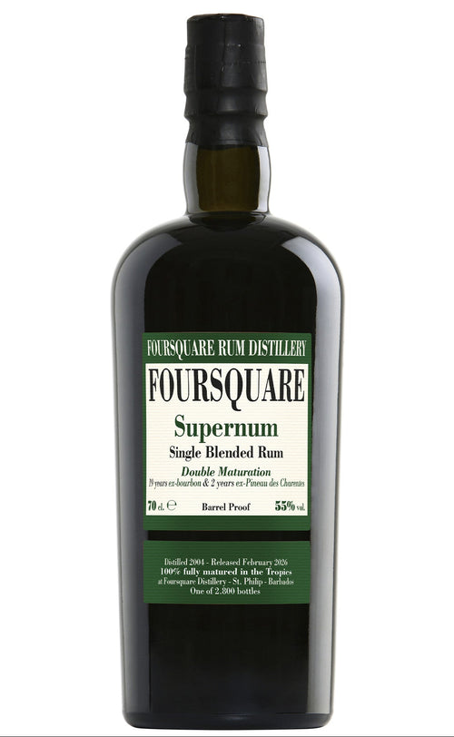 Foursquare Supernum Rum 21 Anni 55% | Pedrelli