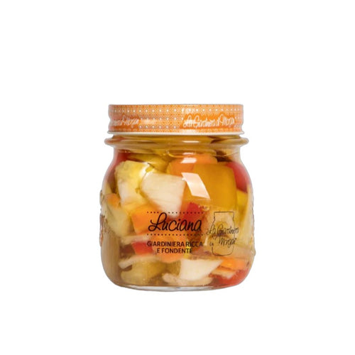 Giardiniera di Luciana 250 ml - Verdure Sott'Olio Artigianali - Morgan