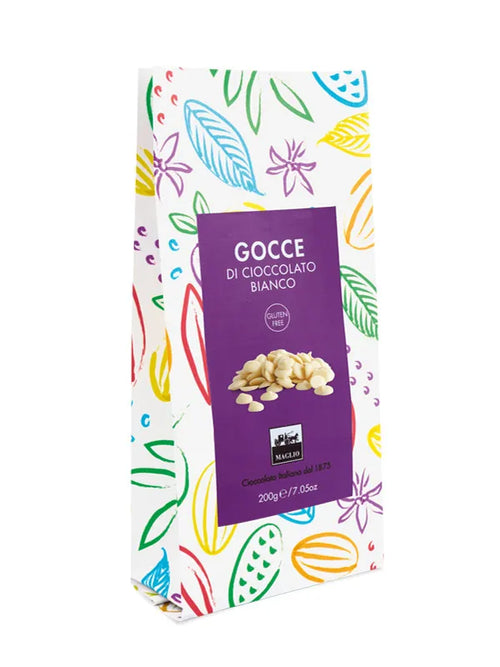 Gocce di Cioccolato Bianco Maglio