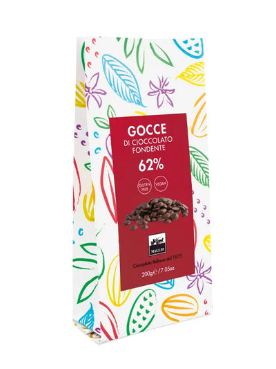 Gocce di Cioccolato al Fondente 62% Maglio