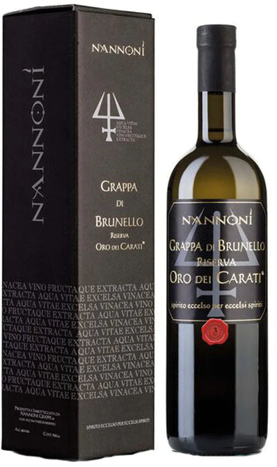 Grappa di Brunello Riserva Nannoni | Invecchiata 5 Anni