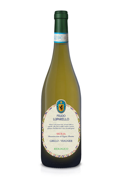 Grillo Viognier Feudo Luparello – Vino Bianco Sicilia D.O.P.