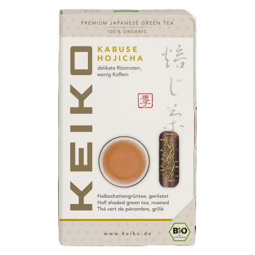 Confezione di Tè Verde Hojicha Biologico Tostato da Kagoshima di Keiko da 50 g