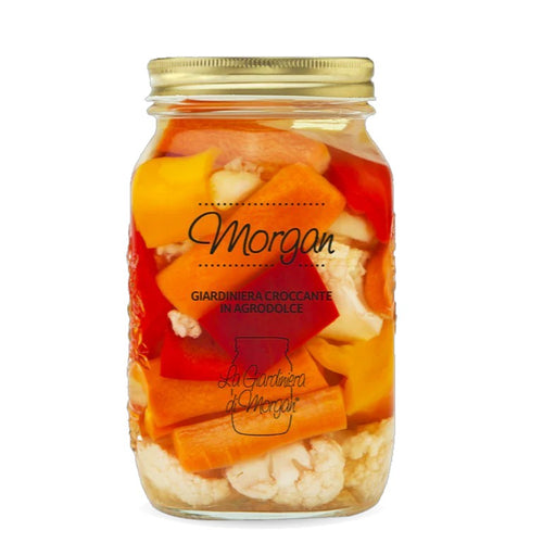 La Giardiniera di Morgan 1kg | Verdure Sott'Olio Artigianali Premium