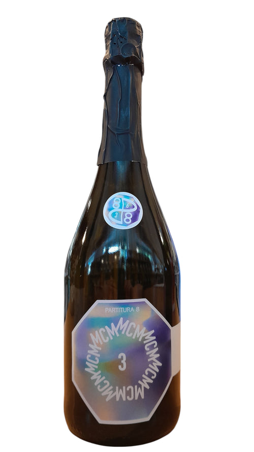 MCM 3 Spumante Rosé Metodo Classico Extra Brut Partitura 8