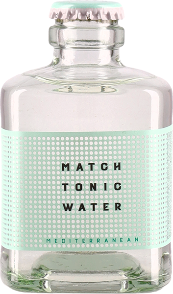 Match Mediterranean Tonic Water 200ml - Tonica per Gin e Vodka