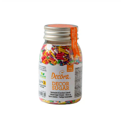 Maxi Bastoncini Zucchero Colormix 90g Decora - Decorazioni