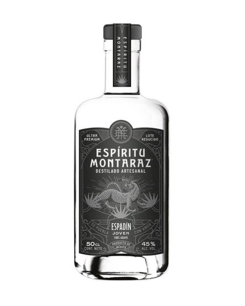 Bottiglia di Mezcal Espiritu Montaraz Espadín Artesanal di Terra Wild Spirits
