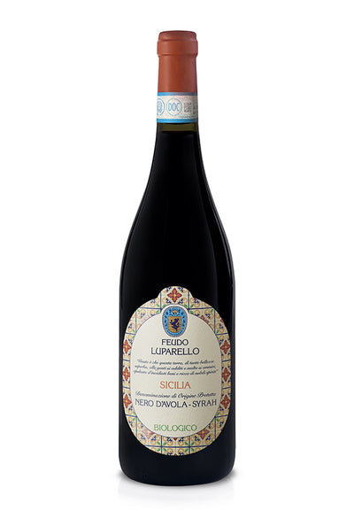 Nero d'Avola Syrah Feudo Luparello – Vino Rosso Biologico Sicilia DOC