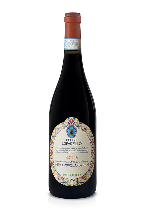 Nero d'Avola Syrah Feudo Luparello – Vino Rosso Biologico Sicilia DOC
