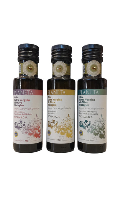 Olio Extravergine d'Oliva degustazione 3 Sicilia IGP - Planeta