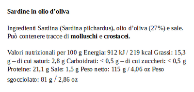 Sardine in Olio