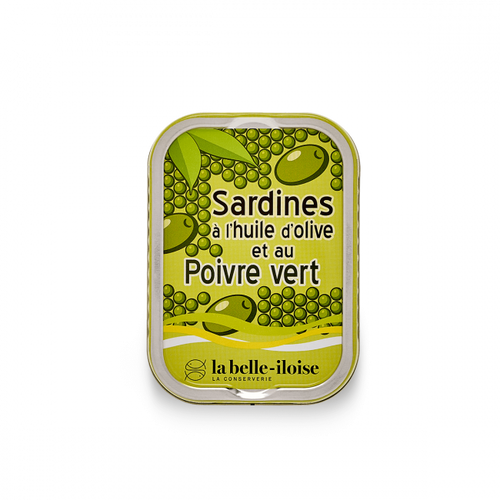 Sardine all’olio d’oliva e pepe verde La Belle Iloise
