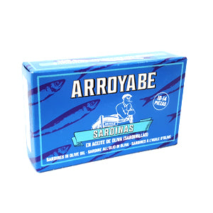 Sardinelle all'Olio di Oliva Arroyabe in lattina da 118 g