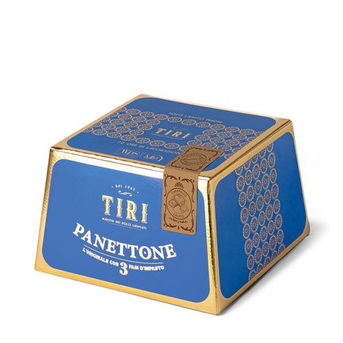 Scatola di panettone al Caramello Salato Tiri