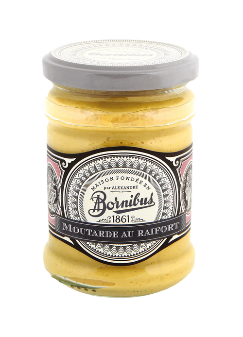 Senape al Rafano Bornibus | Moutarde Francese Piccante Horseradish