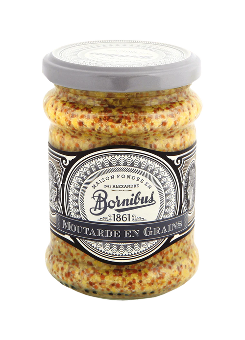 Senape con Grani Bornibus: Texture Rustica e Sapore Intenso - Pedrelli