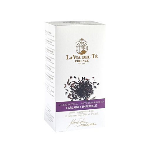 Tè Nero Earl Grey Imperiale La Via del Tè, Darjeeling al Bergamotto 