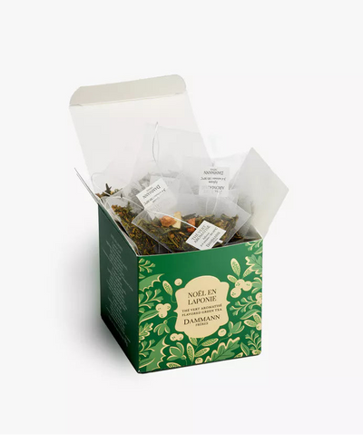 Tè Verde Natale in Lapponia in filtri Dammann