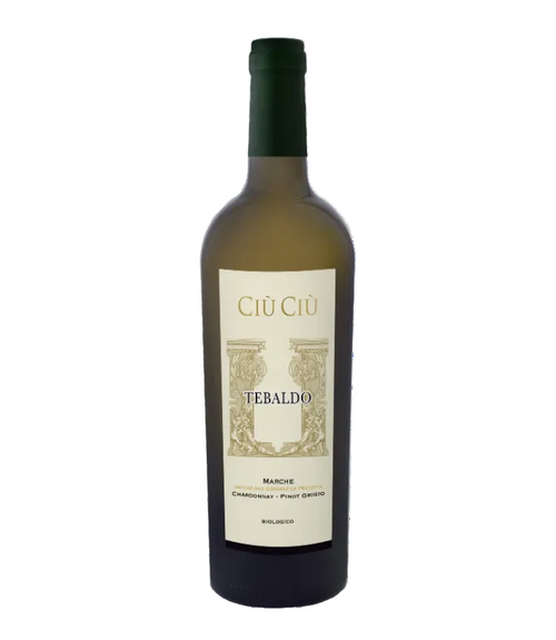 Tebaldo Bianco Marche IGP Biologico Ciù Ciù – Chardonnay Pinot Grigio