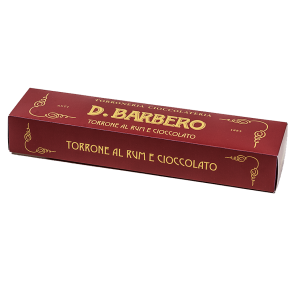 Torrone al Rhum Ricoperto di Cioccolato Barbero