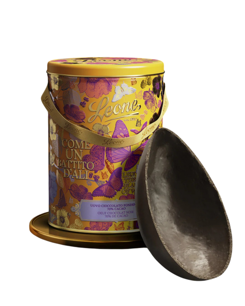 Uovo di Pasqua Fondente 70% Leone | Cioccolato Artigianale