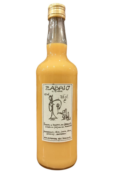 Zabaione Demaldè Emanuele 70cl | Liquore Italiano Artigianale