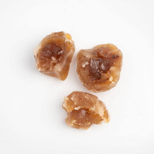 Pezzi di marrons glacés Agrimontana con superficie glassata