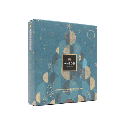 Confezione regalo Attimo Amedei con 12 cioccolatini assortiti da 102 g