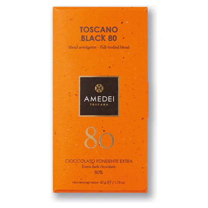 Tavoletta Toscano Black Fondente Extra 80%