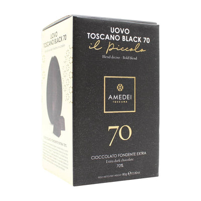 Il piccolo Uovo Toscano black 70 amedei