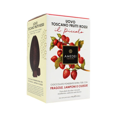 Il piccolo Uovo toscano frutti rossi 80 g