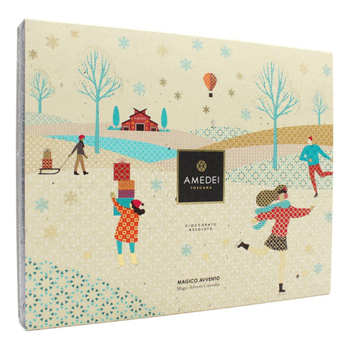Magico Avvento Amedei calendario dell'Avvento con cioccolatini assortiti 163 g