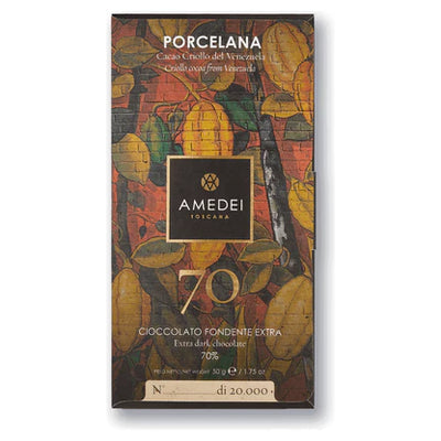 Tavoletta di cioccolato Porcelana extra fondente 70% Amedei da 50 g