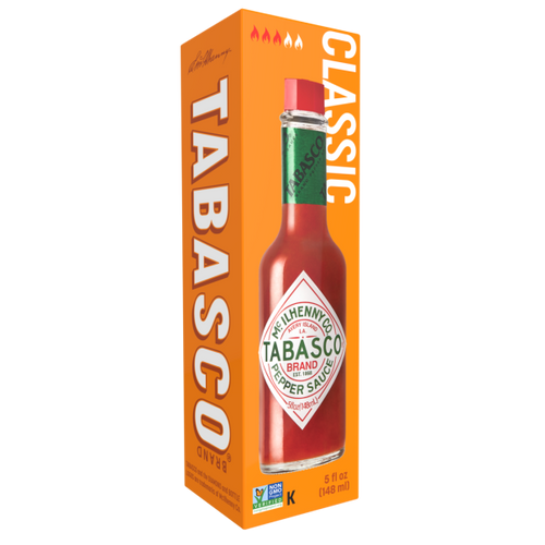 Astuccio di Tabasco Original Red Sauce, la famsa Salsa Piccante Americana