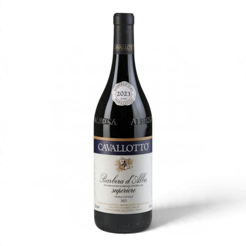 Barbera d'Alba Superiore Vigna del Cuculo Cavallotto bottiglia da 75 cl