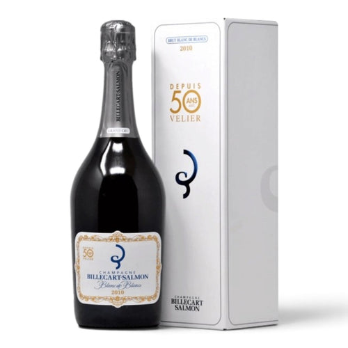 Champagne Billecart-Salmon Blanc de Blancs 2010 50 Ans Velier da 75 cl con astuccio