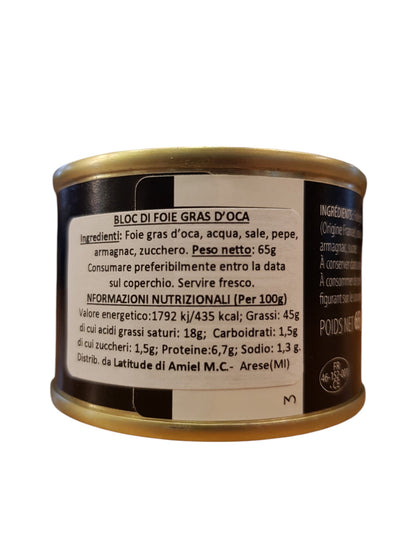 Bloc di Foie Gras di Oca