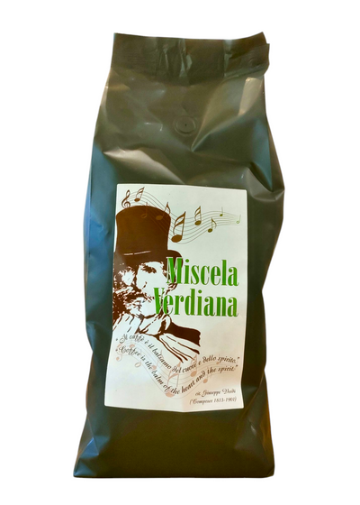 Caffè Miscela Verdiana Bonani in Grani | Blend Arabica 100% 