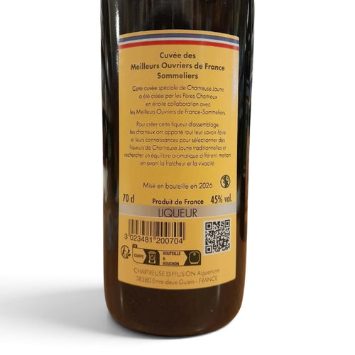 Etichetta Chartreuse Cuvée MOF 45%