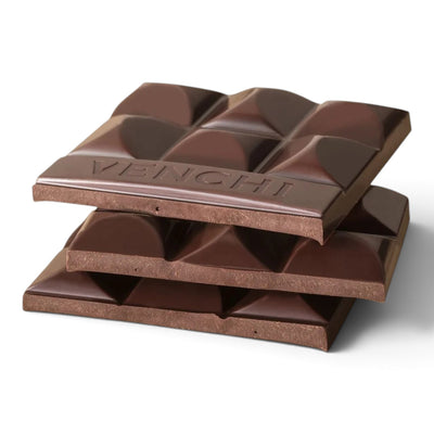 Dettaglio della tavoletta di cioccolato Extra Fondente 70% Venchi