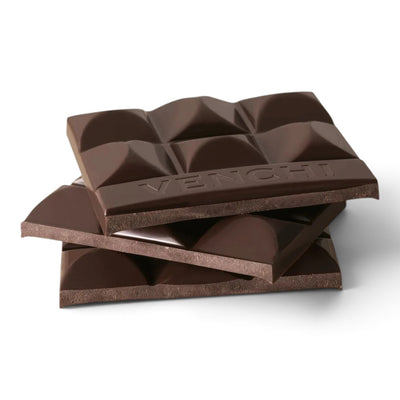 Dettaglio tavoletta di cioccolato Extra Fondente 80% Barricata Venchi
