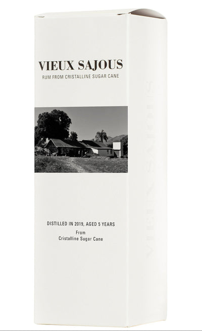 Astuccio di Rum Vieux Sajous 5 Anni 2019 58,3% - Clairin