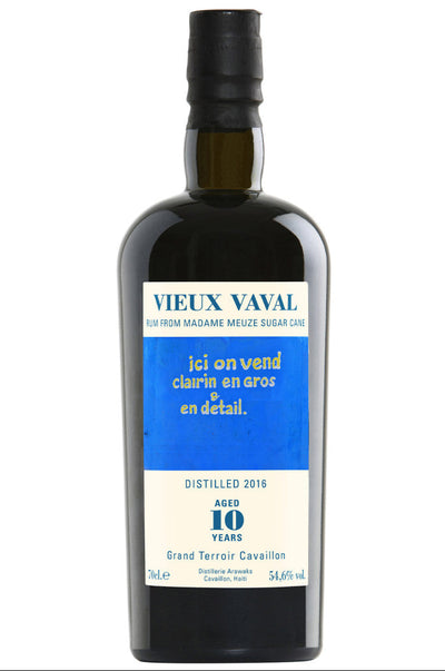 Bottiglia Clairin Vieux Vaval 10 Anni 2016 Ex-Caroni Cask da 70 cl