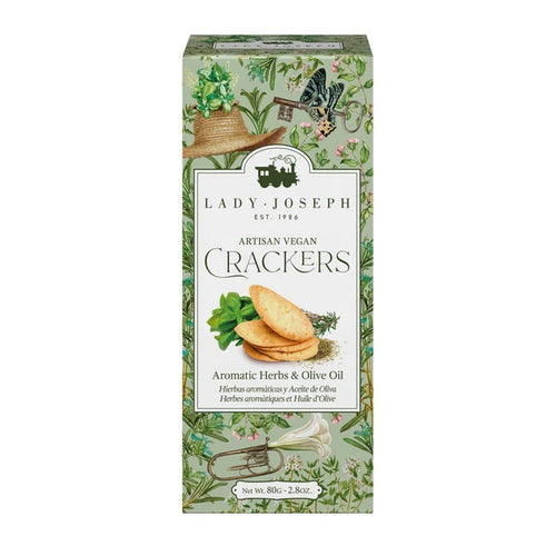 Crackers sottili Lady Joseph con rosmarino timo e basilico