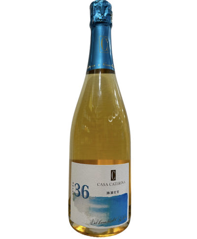 Bottiglia Cuvée 36 Casa Caterina Chardonnay Metodo Classico