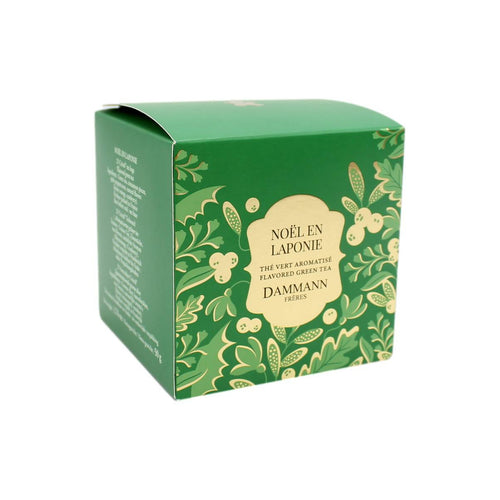 Confezione di tè verde Natale in Lapponia Dammann Frères con 25 filtri Cristal
